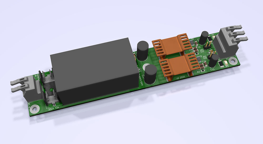 Audictive low noise dual power supply internal version