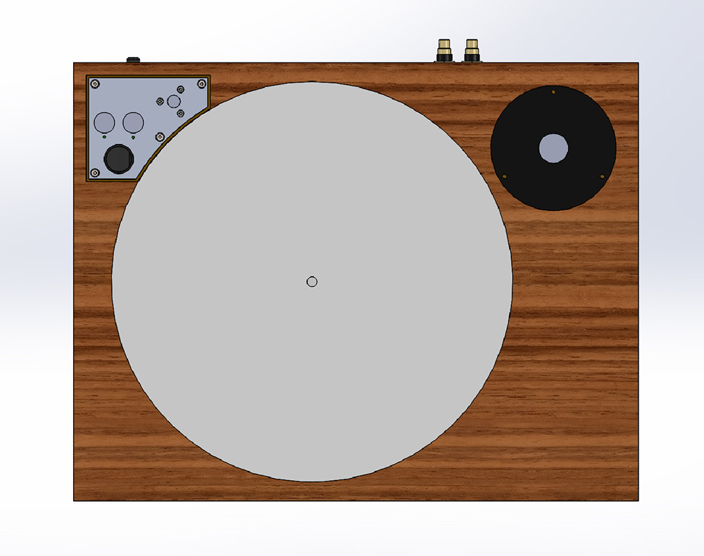 Audictive 3D construction turntable